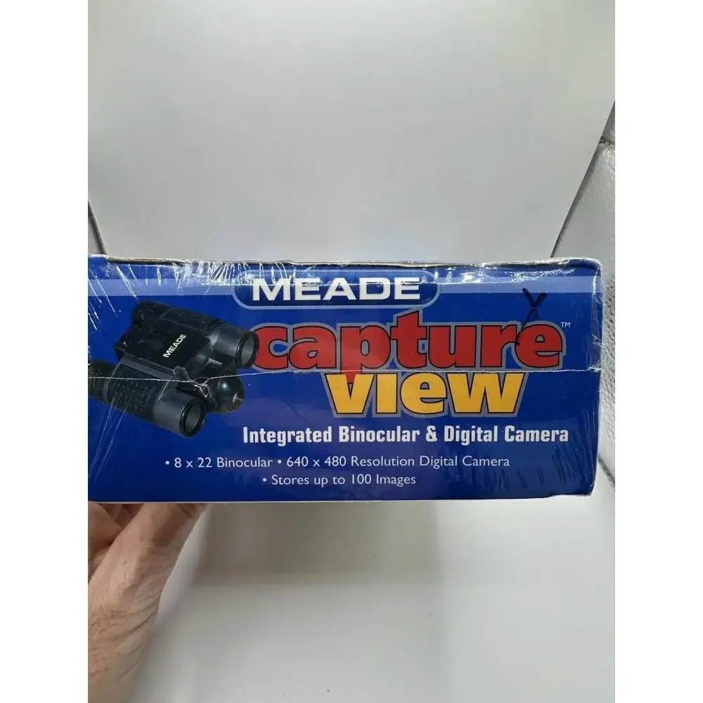 Meade Capture View 8x 22 Integrated Binocular & Digital Camera NEW SEALED